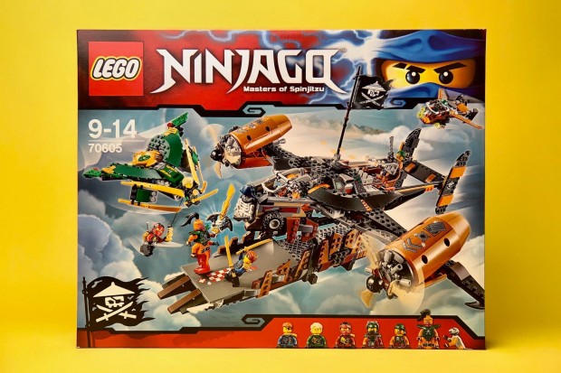 LEGO Ninjago 70605 Misfortune's Keep, Uj, Bontatlan