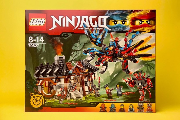 LEGO Ninjago 70627 Dragon's Forge, Uj, Bontatlan