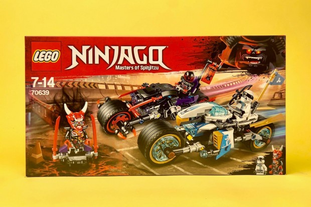 LEGO Ninjago 70639 A Jagurkgy utcai verseny, Uj, Bontatlan