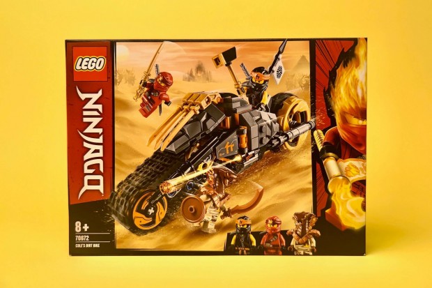 LEGO Ninjago 70672 Cole's Dirt Bike, j, Bontatlan