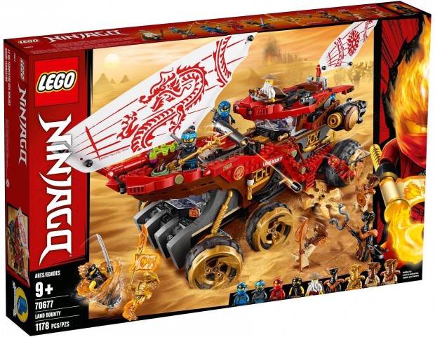 LEGO Ninjago 70677 Land Bounty bontatlan, j