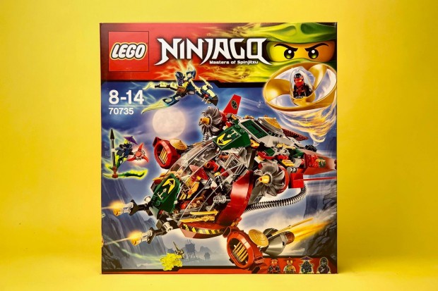 LEGO Ninjago 70735 Rnin REX, Uj, Bontatlan