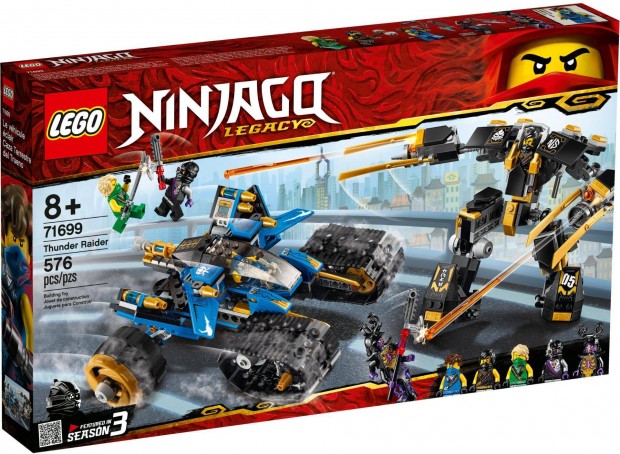 LEGO Ninjago 71699 Thunder Raider bontatlan, j