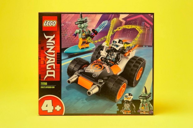 LEGO Ninjago 71706 Cole's Speeder Car, j, Bontatlan