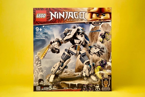 LEGO Ninjago 71738 Zane's Titan Mech Battle, j, Bontatlan