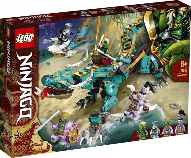 LEGO Ninjago 71746 Jungle Dragon j, bontatlan