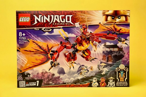 LEGO Ninjago 71753 Fire Dragon Attack, j, Bontatlan