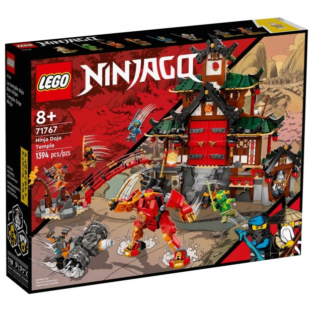 LEGO Ninjago 71767 Nindzsa ddzs templom - 71767