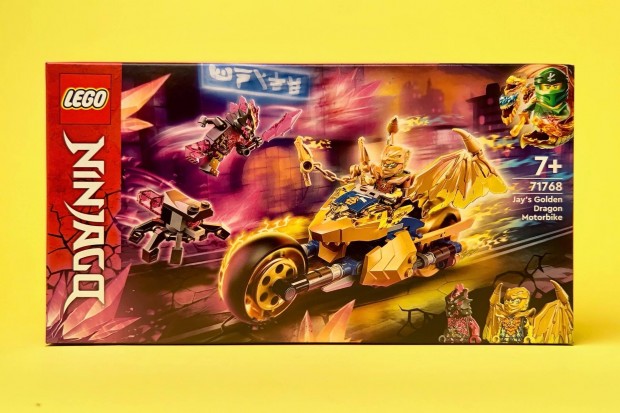 LEGO Ninjago 71768 Jay aranysrkny motorja, j, Bontatlan