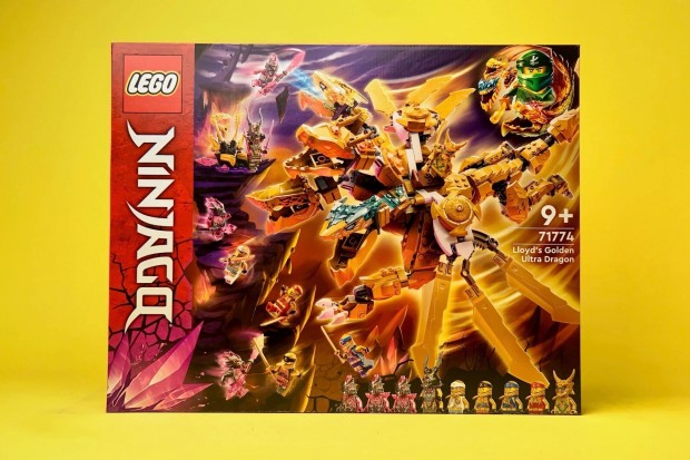 LEGO Ninjago 71774 Lloyd's Golden Ultra Dragon, j, Bontatlan