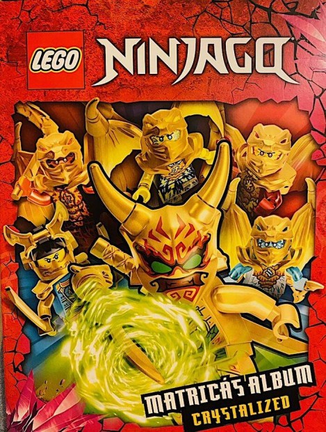 LEGO Ninjago Crystalized matrics album - 2023 Sticker Album - j