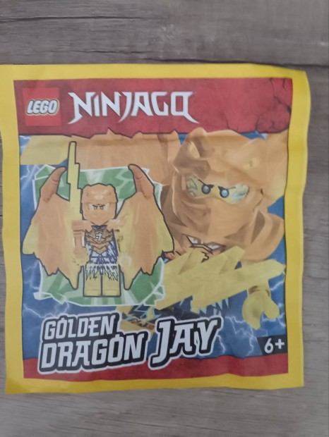 LEGO Ninjago Golden Dragon Jay polybag figura