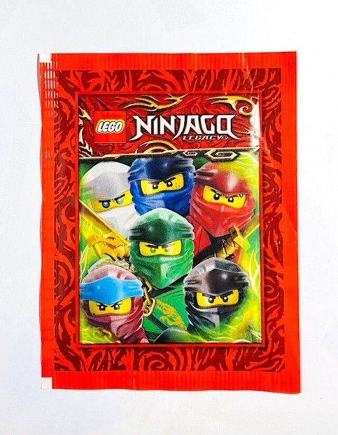 LEGO Ninjago Legacy 5db-os Collectible Sticker matrica csomag - j