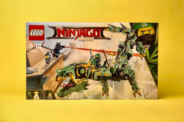 LEGO Ninjago Movie 70612 Zld nindzsa mechanikus srkny, Uj Bontatlan