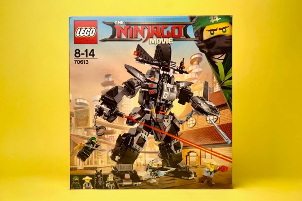 LEGO Ninjago Movie 70613 Garma mechanikus ember, Uj, Bontatlan