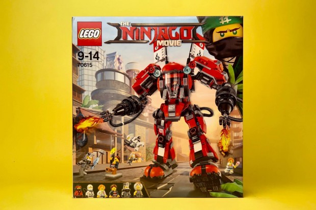 LEGO Ninjago Movie 70615 Fire Mech, Uj, Bontatlan