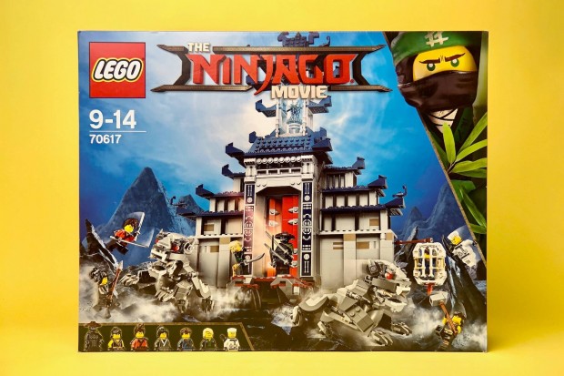 LEGO Ninjago Movie 70617 A legvgs fegyver temploma, Uj, Bontatlan