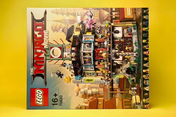 LEGO Ninjago Movie 70620 Ninjago City, Eredeti, Uj, Bontatlan