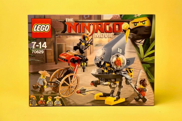 LEGO Ninjago Movie 70629 Piranha tmads, Uj, Bontatlan