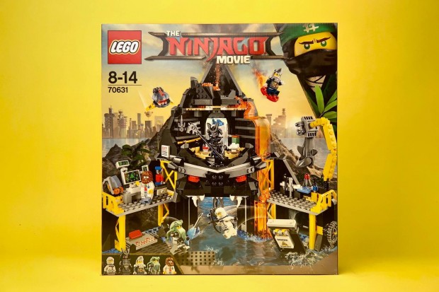 LEGO Ninjago Movie 70631 Garmadon vulknbarlangja, Uj, Bontatlan