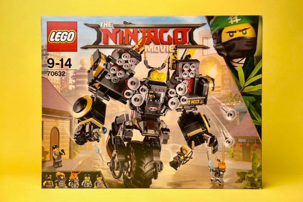 LEGO Ninjago Movie 70632 Fldrengs robot, Uj, Bontatlan