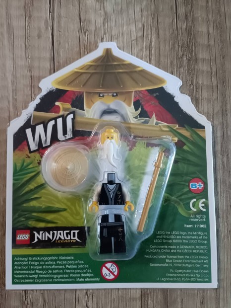 LEGO Ninjago Wu mester figura 