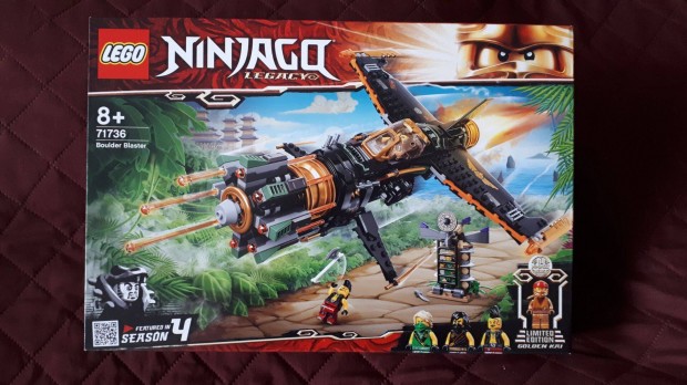LEGO Ninjago - 71736 - Sziklaromboló - bontatlan
