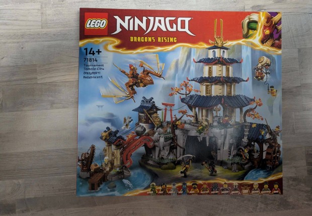 LEGO Ninjago - A bajnokok templomvrosa 71814 j, bontatlan