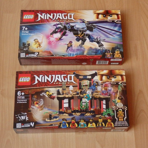 LEGO Ninjago csomag: 71735 + 71742