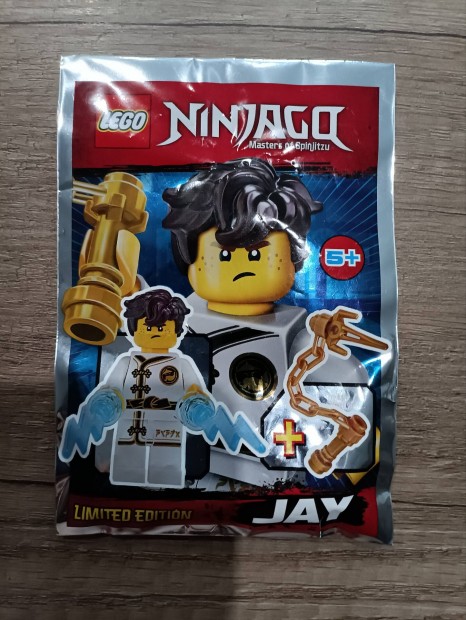 LEGO Ninjago fehr Jay polybag figura 