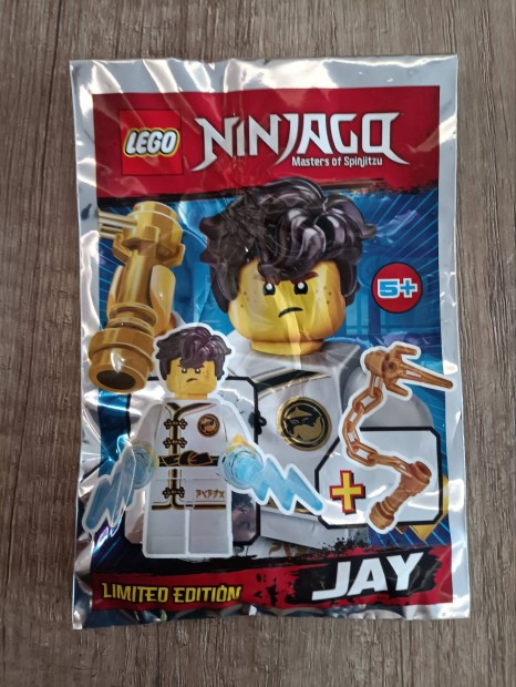 LEGO Ninjago fehr Jay polybag figura 