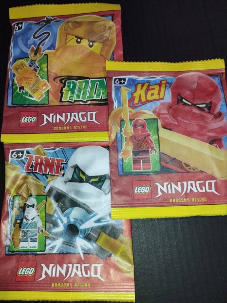 LEGO Ninjago figurk eredeti j bontatlan csomagolsban 