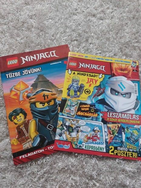 LEGO Ninjago jsg magazin 2db