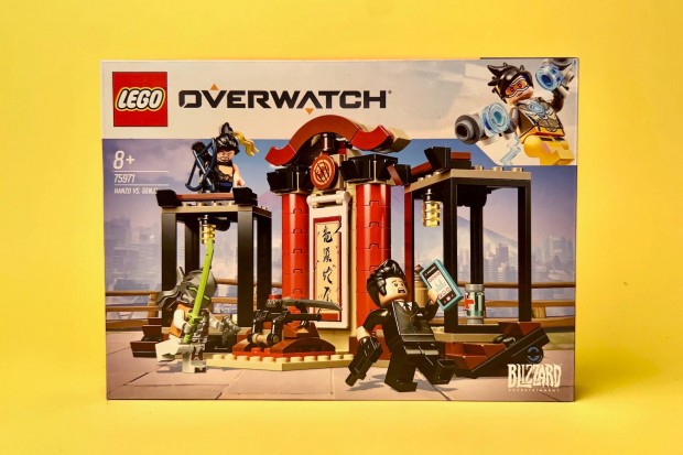 LEGO Overwatch 75971 Hanzo vs Genji, Uj, Bontatlan, Hibtlan