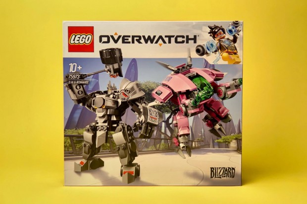 LEGO Overwatch 75973 D.Va & Reinhardt, Uj, Bontatlan