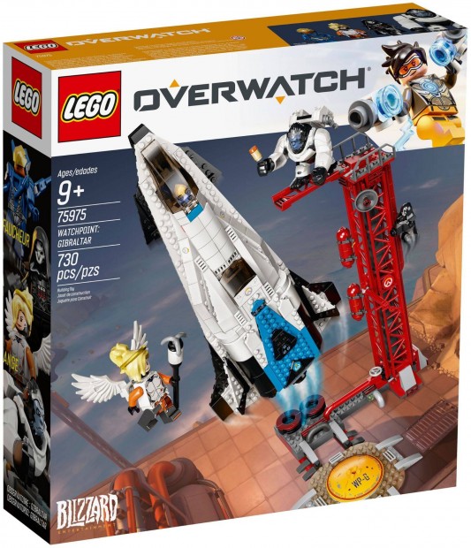 LEGO Overwatch 75975 Watchpoint: Gibraltar j, bontatlan