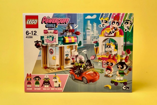 LEGO Powerpuff Girls 41288 Mojo Jojo Strikes, Uj, Bontatlan