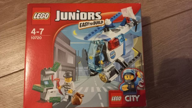LEGO(R) Juniors - Rendrsgi helikopteres rajtats (10720)