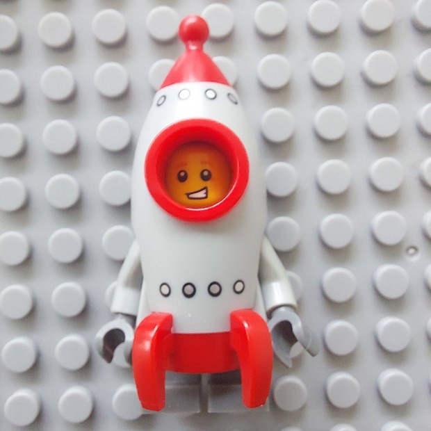 LEGO Rocket Boy minifig kisfi rakta jelmezben col298 Series 17 MOD