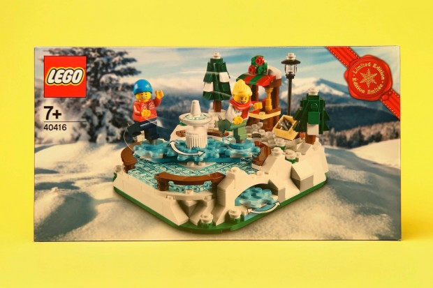 LEGO Seasonal 40416 Ice Skating Rink, Uj, Bontatlan