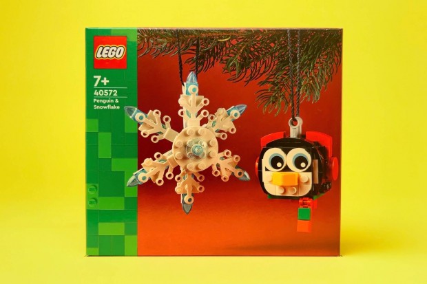 LEGO Seasonal 40572 Penguin & Snowflake, j, Bontatlan