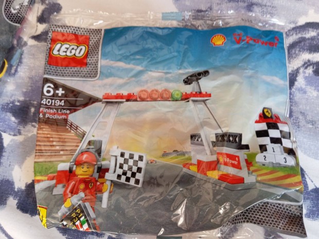 LEGO Shell V-Power 40194 Finish Line & Podium