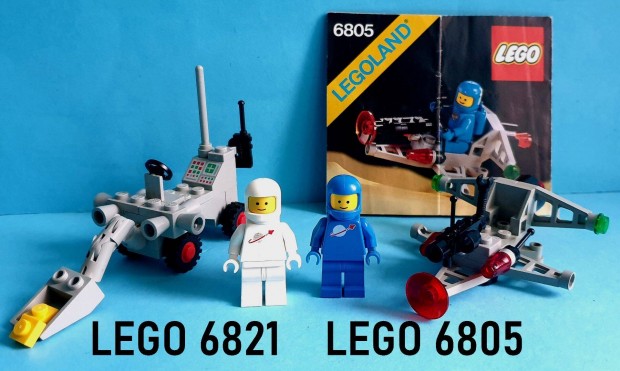 LEGO Space 6821 Shovel Buggy (1980), 6805 Astro Dasher (1985) tmutat