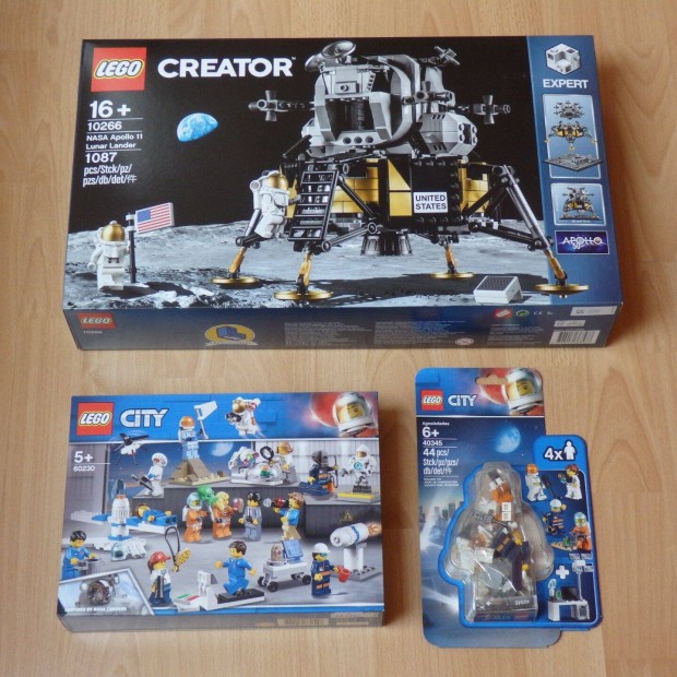 LEGO Space/City/Creator csomag: 10266 + 40345 + 60230