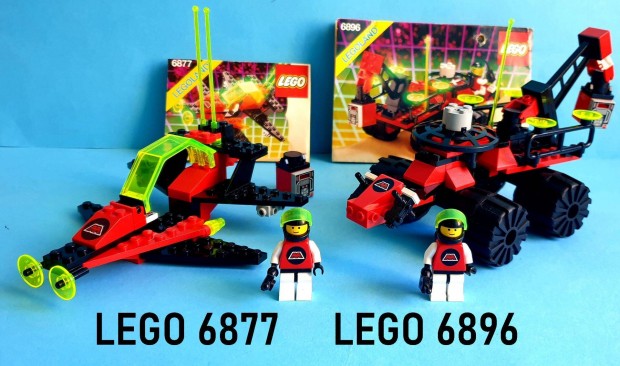 LEGO Space M:Tron 6877 Vector Detector, 6896 Celestial Forager