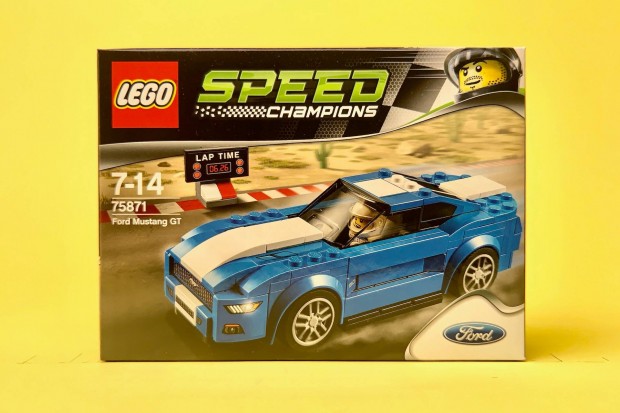 LEGO Speed Champions 75871 Ford Mustang GT, j, Bontatlan