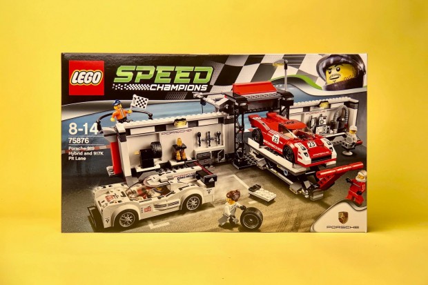 LEGO Speed Champions 75876 Porsche 919 Hybrid and 917K, Uj, Bontatlan