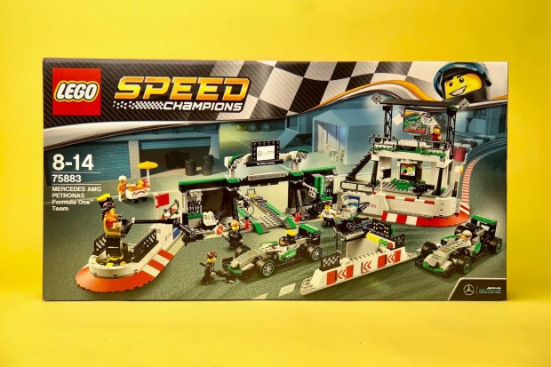 LEGO Speed Champions 75883 Mercedes AMG Petronas F1 cs, Uj, Bontatlan