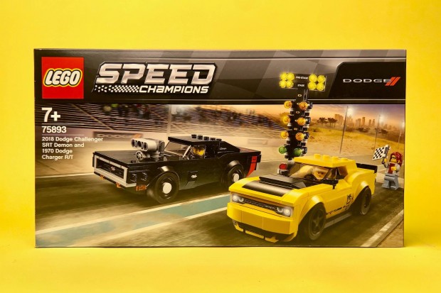 LEGO Speed Champions 75893 Dodge Challenger & Charger, j, Bontatlan