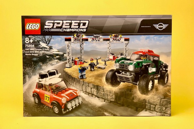 LEGO Speed Champions 75894 Mini Cooper S and Buggy, j, Bontatlan